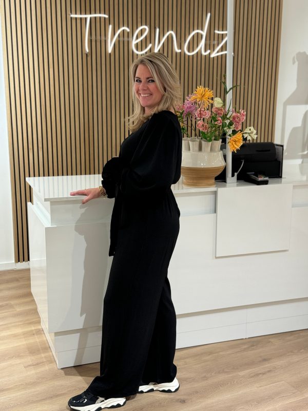 Jumpsuit Mariska zwart - Afbeelding 4