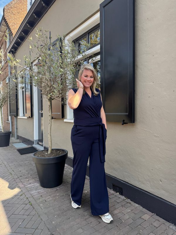 Jumpsuit Nancy navy - Afbeelding 3