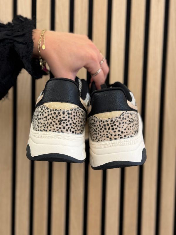 Sneakers white with beige combination - Afbeelding 4