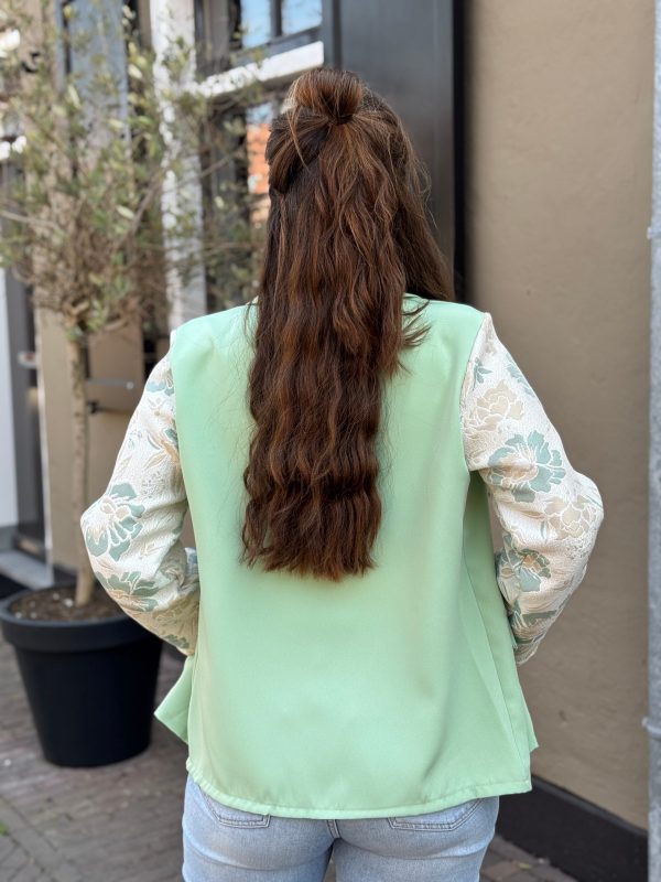 Blazer Zoé groen - Afbeelding 4