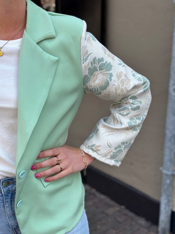 Blazer Zoé groen - Afbeelding 3
