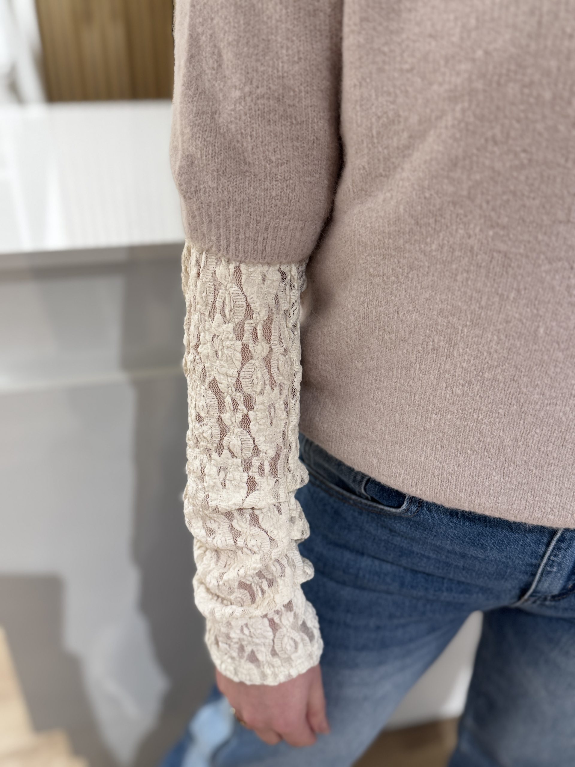 Top Eva beige - Afbeelding 5