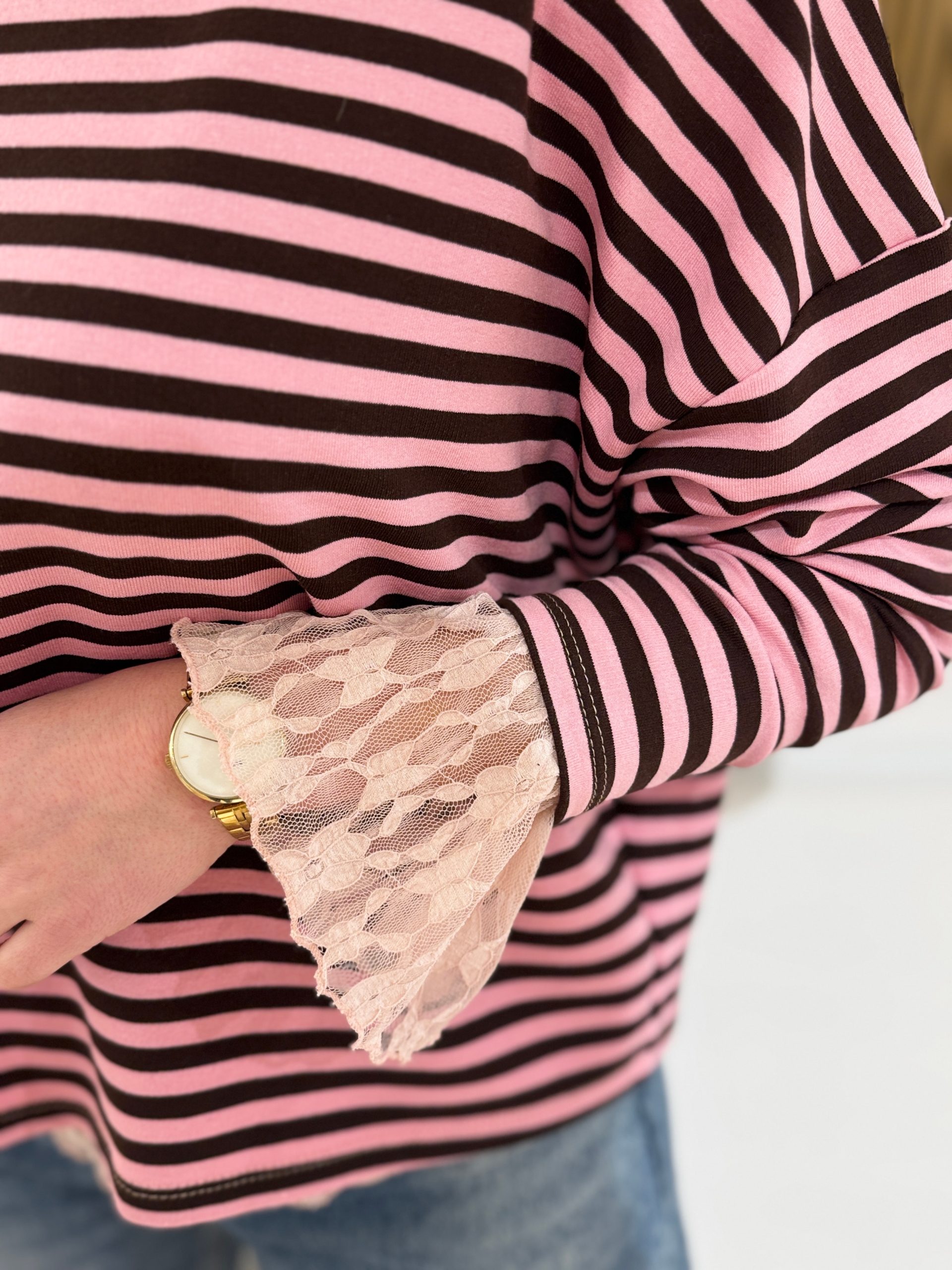 Truitje Demi roze/bruin - Afbeelding 6