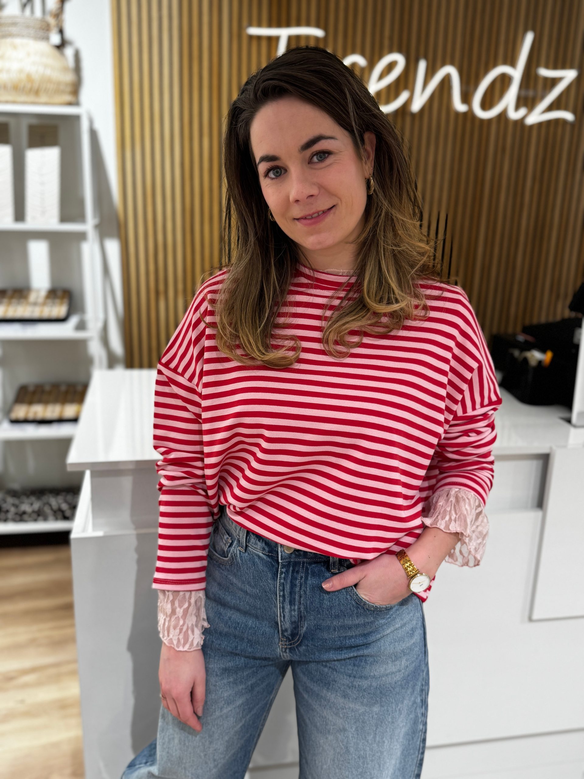 Truitje Demi roze/rood