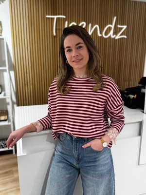 Truitje Demi roze/bordeaux