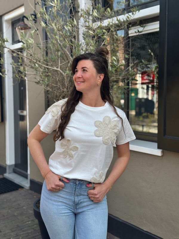 Shirtje Jasmijn wit - Afbeelding 2