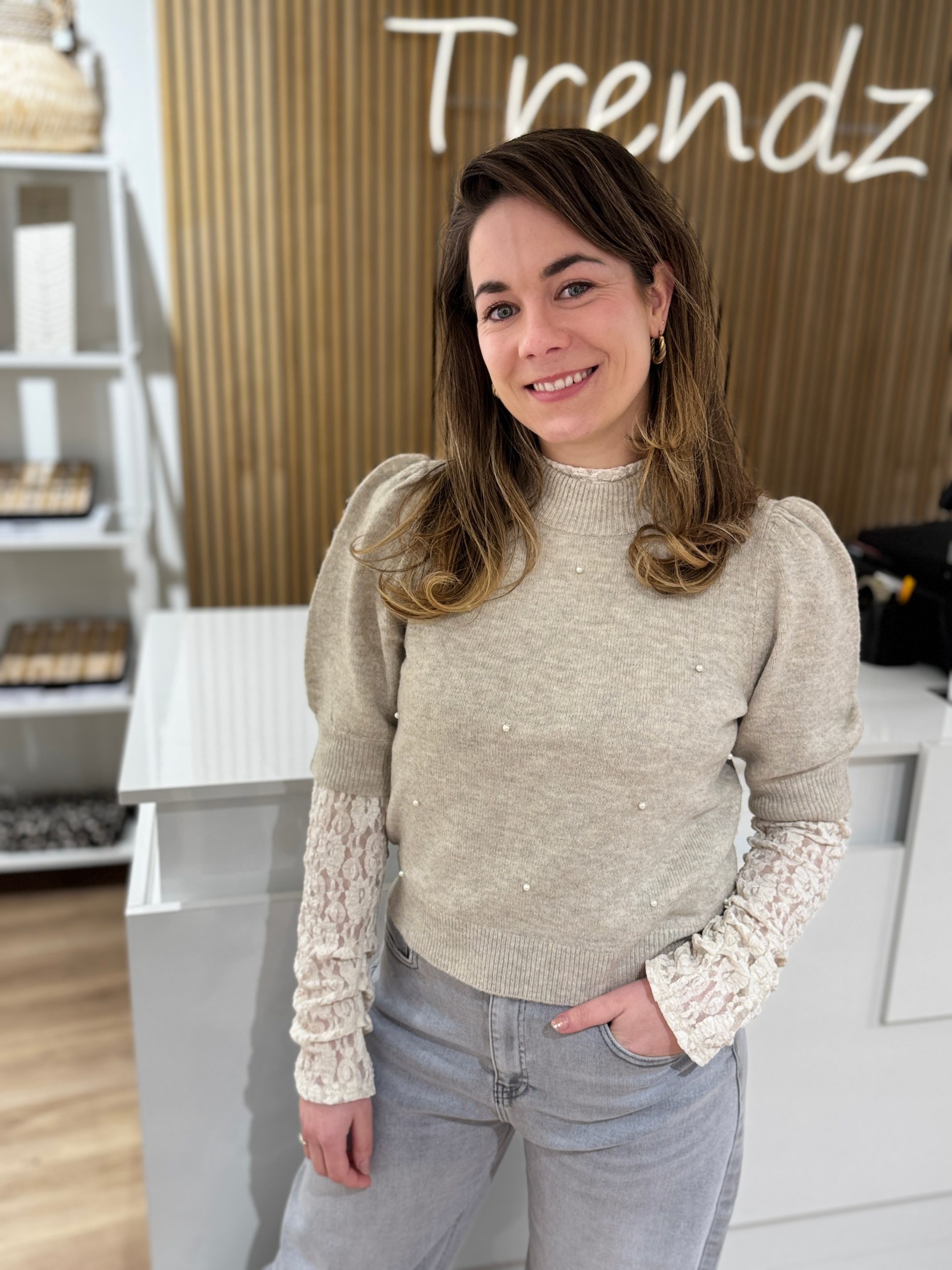 Truitje Rue pearl beige