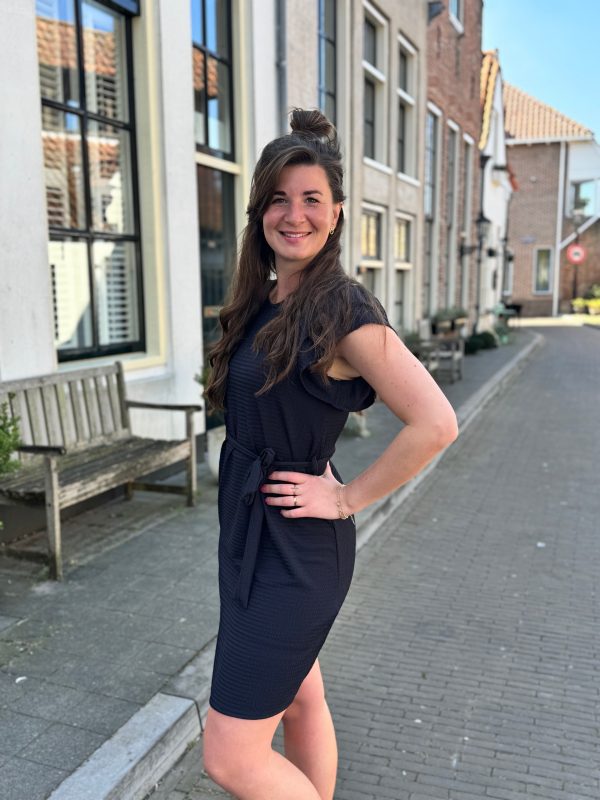 Jurkje Liv navy - Afbeelding 3