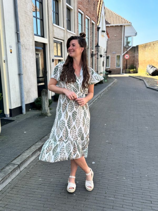 Jurk Tess groen - Afbeelding 5