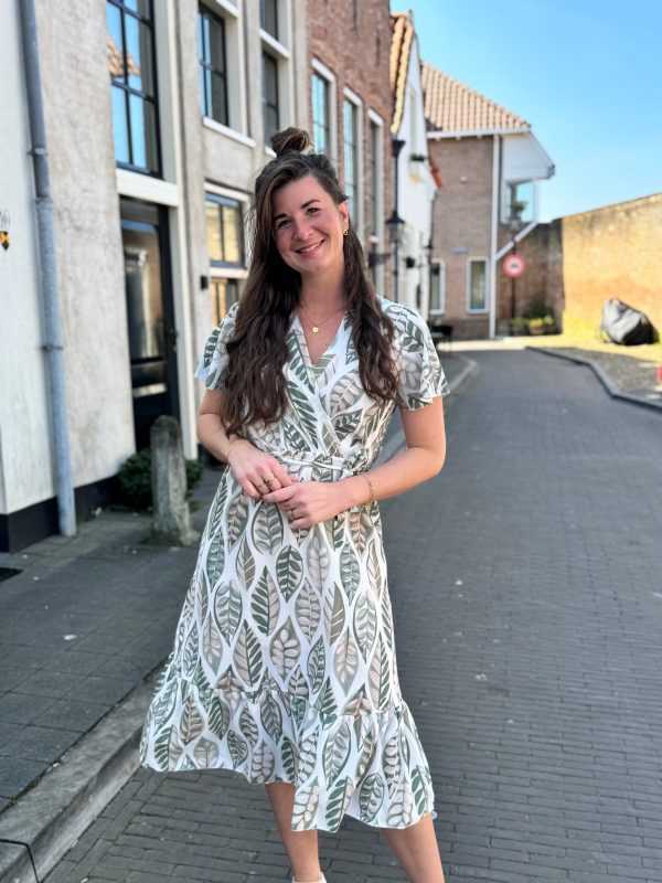 Jurk Tess groen - Afbeelding 2