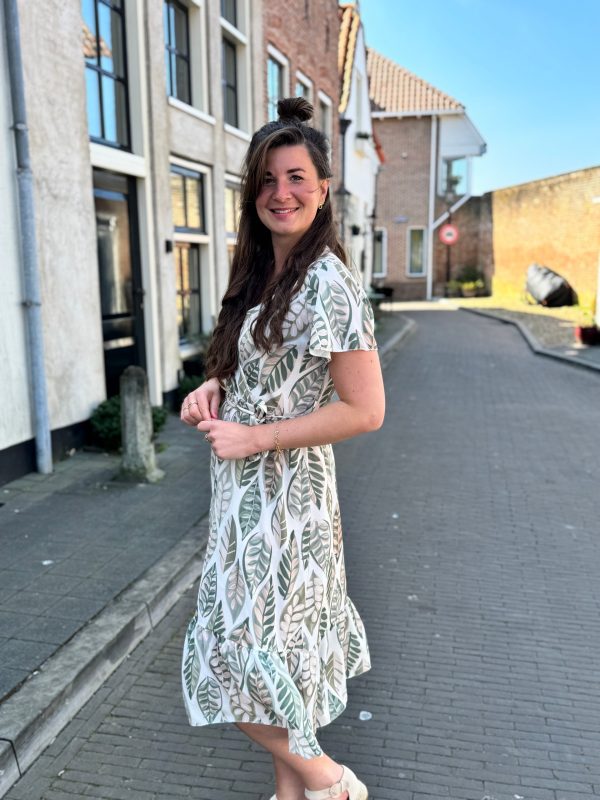 Jurk Tess groen - Afbeelding 4