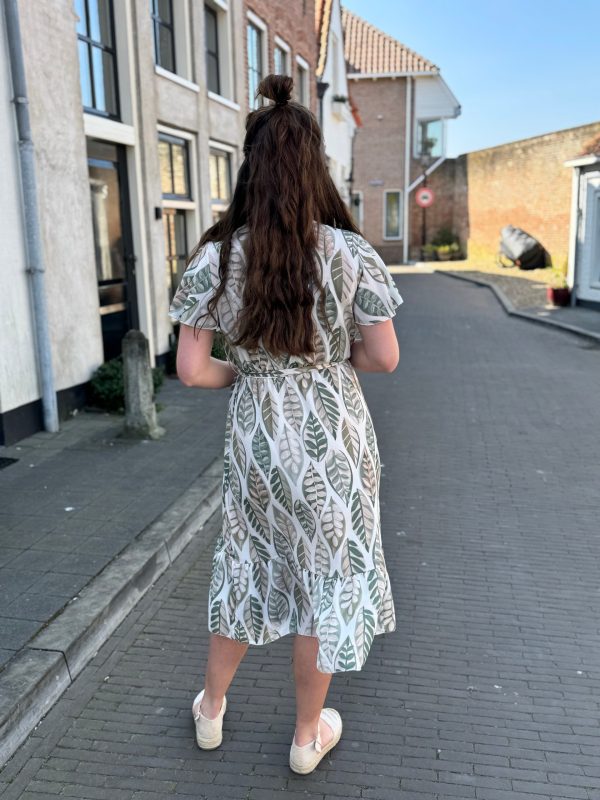 Jurk Tess groen - Afbeelding 3