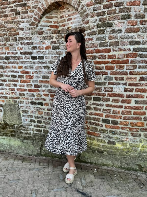 Jurk Tess panter - Afbeelding 2