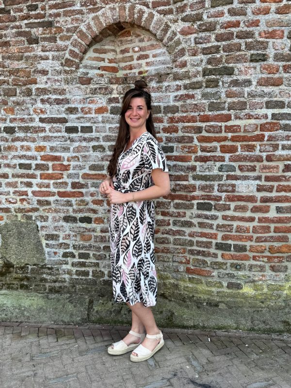Jurk Tess roze - Afbeelding 2