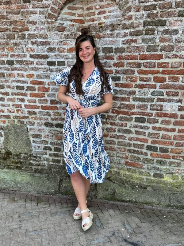 Jurk Tess blauw - Afbeelding 3