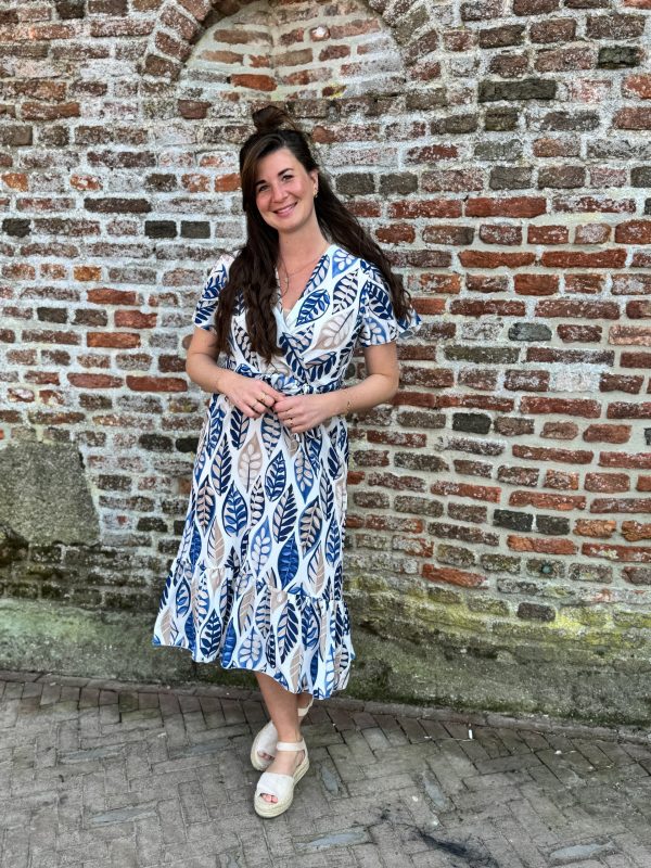 Jurk Tess blauw