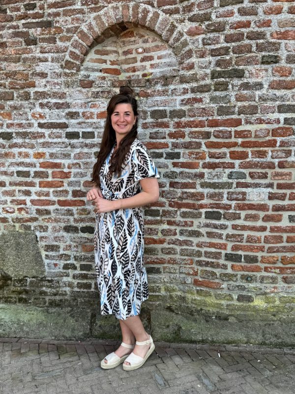 Jurk Tess turqouise - Afbeelding 2