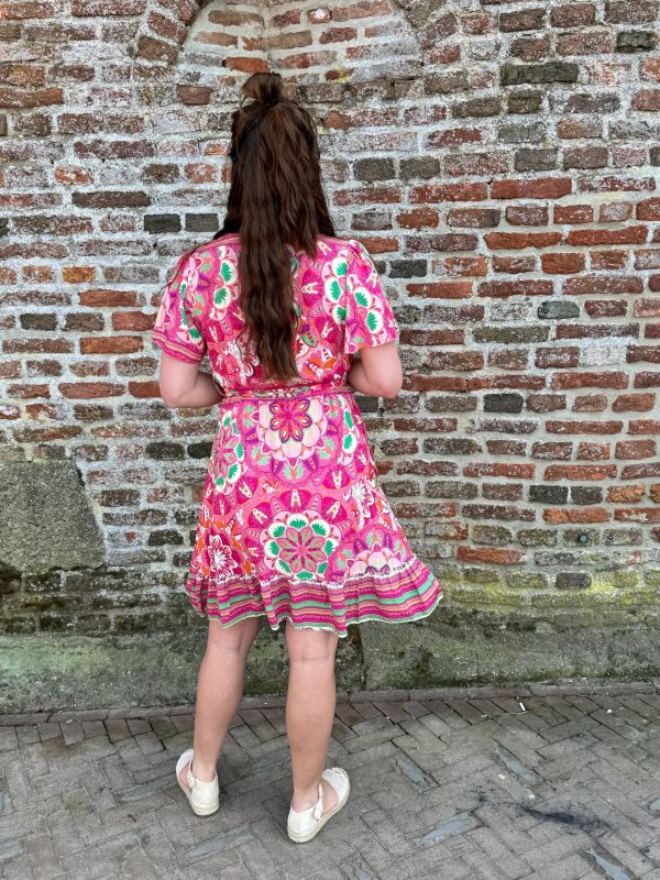 Jurkje Cherryl fuchsia - Afbeelding 3