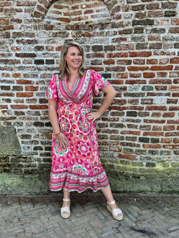 Jurk Jaëlle Fuchsia