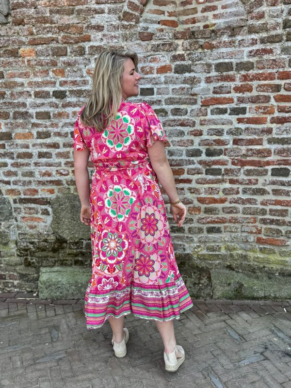 Jurk Jaëlle Fuchsia - Afbeelding 4