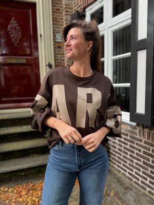 Sweater Paris bruin