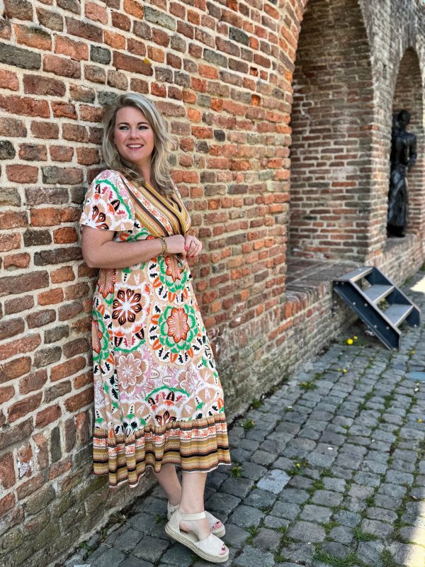 Jurk Jaëlle groen