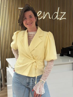 Blazerjasje Mae geel