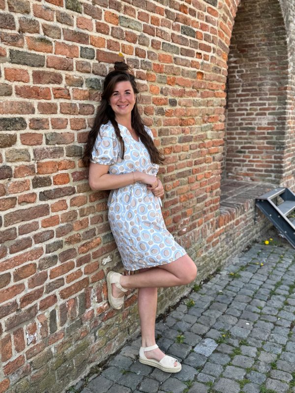 Jurkje Kim rounds lichtblauw - Afbeelding 2