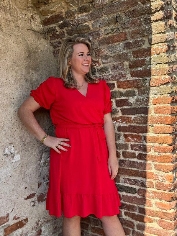 Jurkje Tanja rood - Afbeelding 4