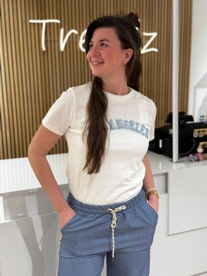 Shirtje Los Angeles blauw