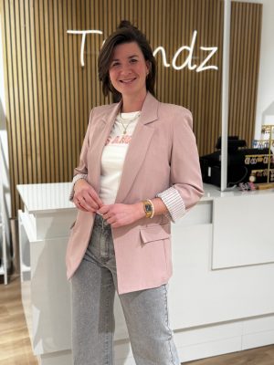 Blazer Britt roze