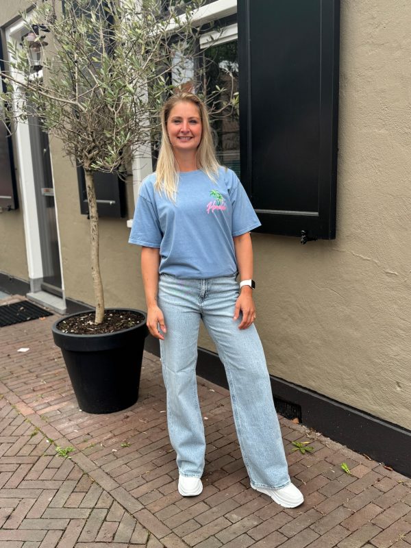 Shirtje Honolulu blauw - Afbeelding 4