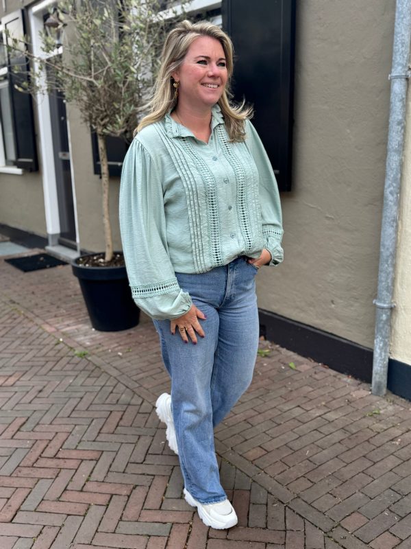 Blouse Jackie groen
