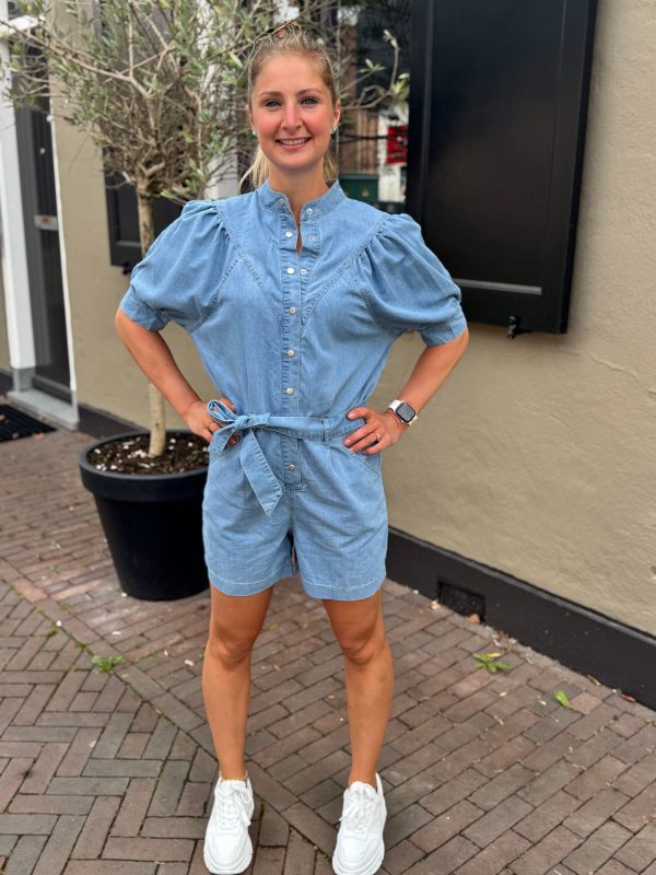 Denim playsuit - Afbeelding 3