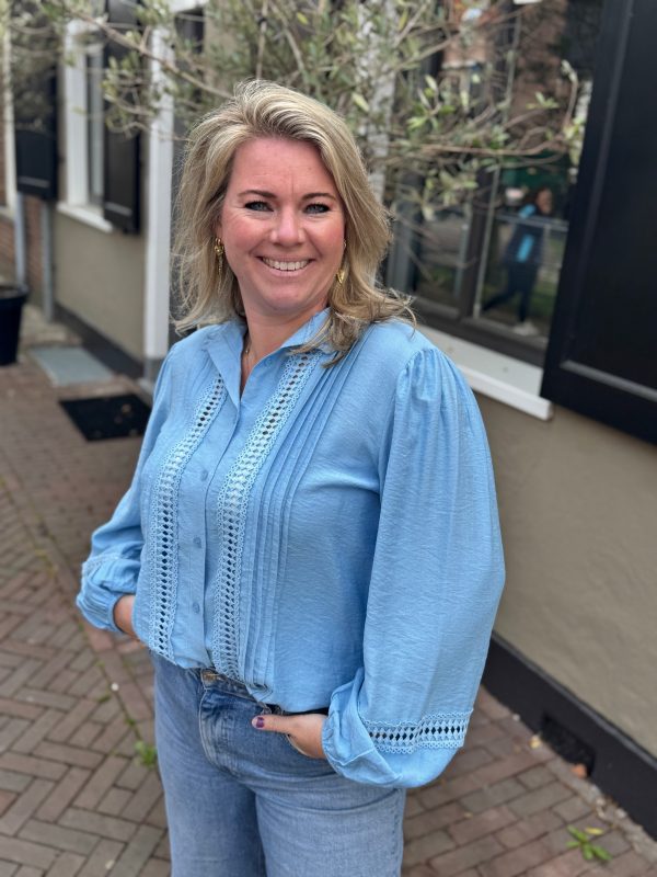Blouse Jackie blauw - Afbeelding 5