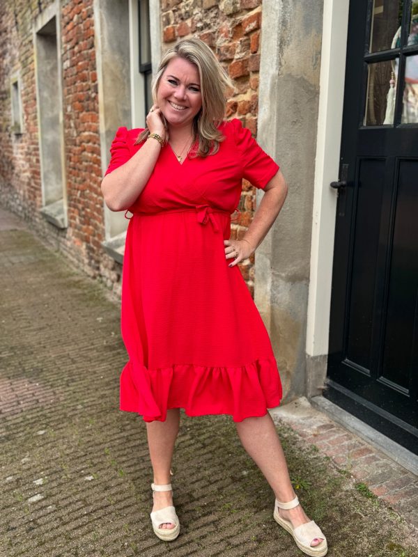 Jurkje Joyce rood - Afbeelding 3