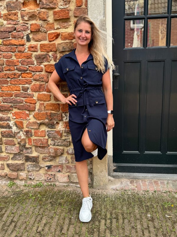 Jurkje Rebecca navy - Afbeelding 7