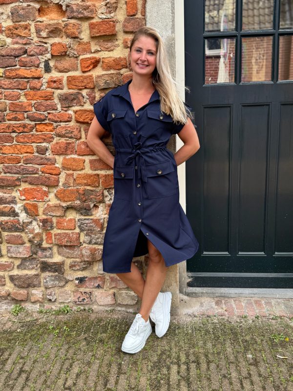 Jurkje Rebecca navy - Afbeelding 3