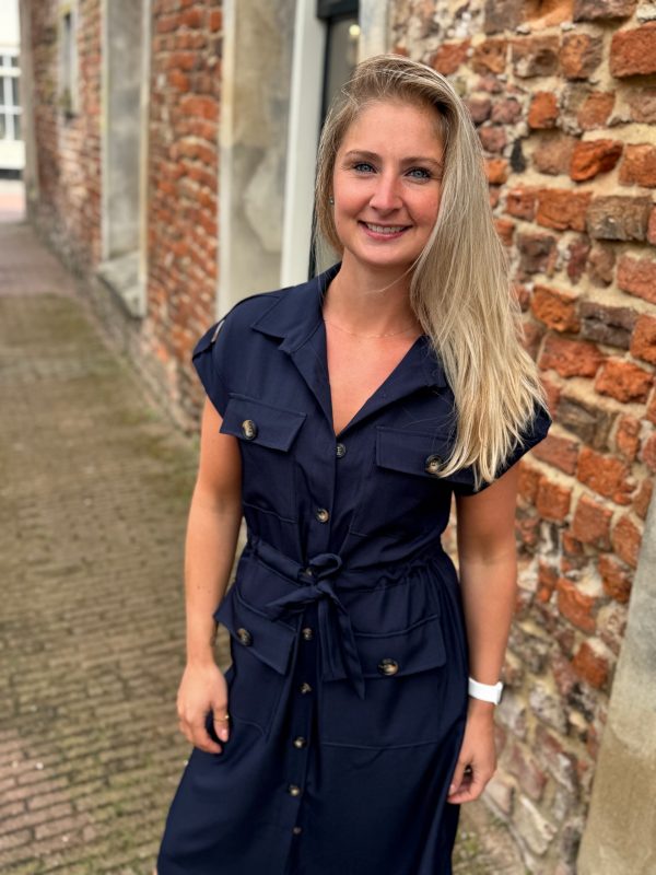 Jurkje Rebecca navy - Afbeelding 6