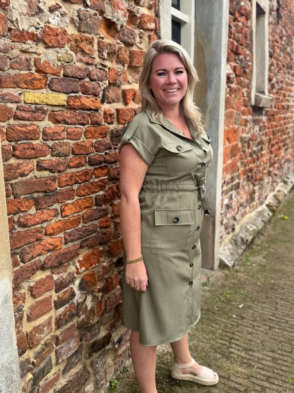 Jurkje Rebecca groen - Afbeelding 4