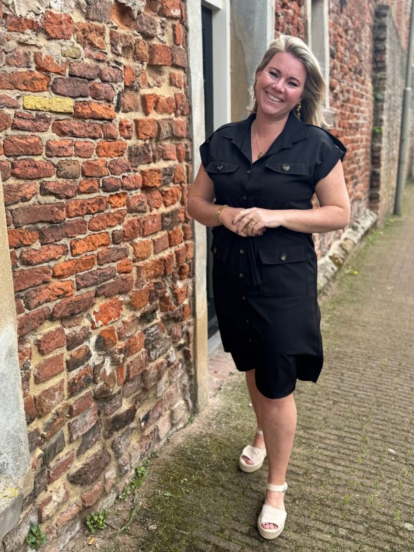 Jurkje Rebecca zwart - Afbeelding 4