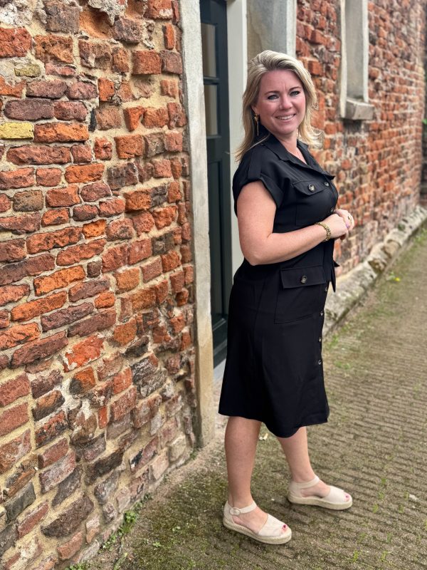 Jurkje Rebecca zwart - Afbeelding 3