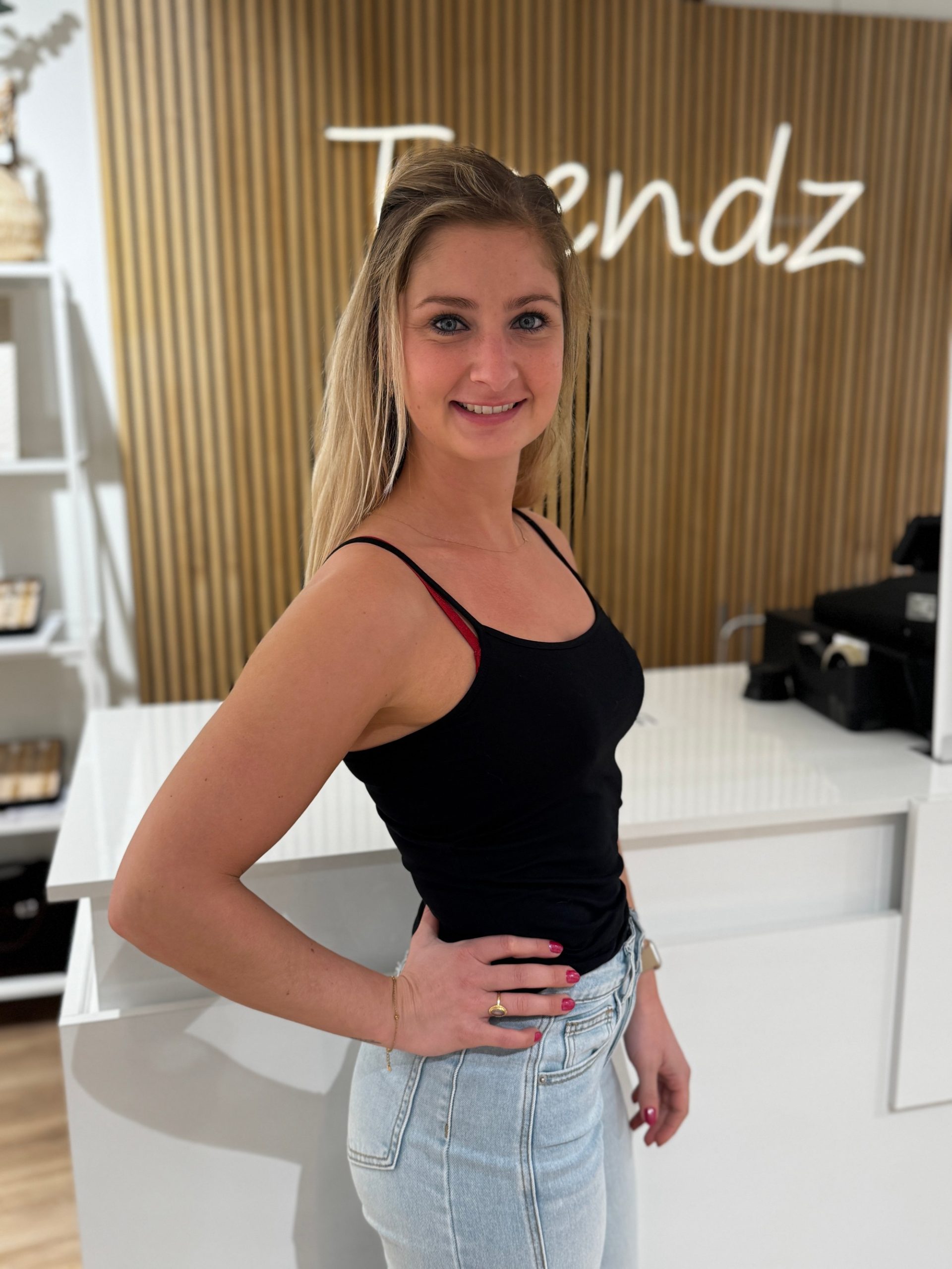 Topje Eveline zwart - Afbeelding 2