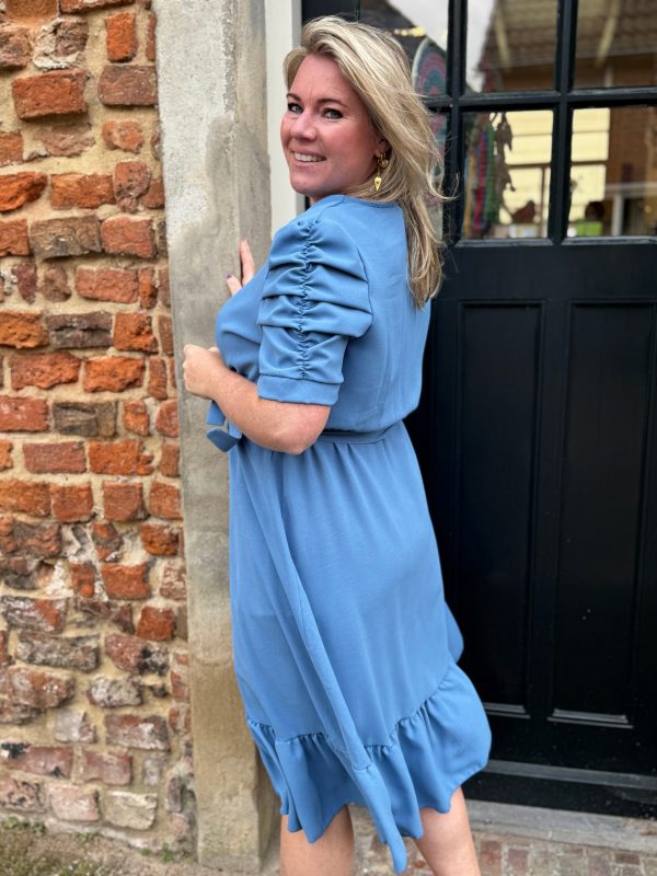Jurkje Joyce blauw - Afbeelding 2