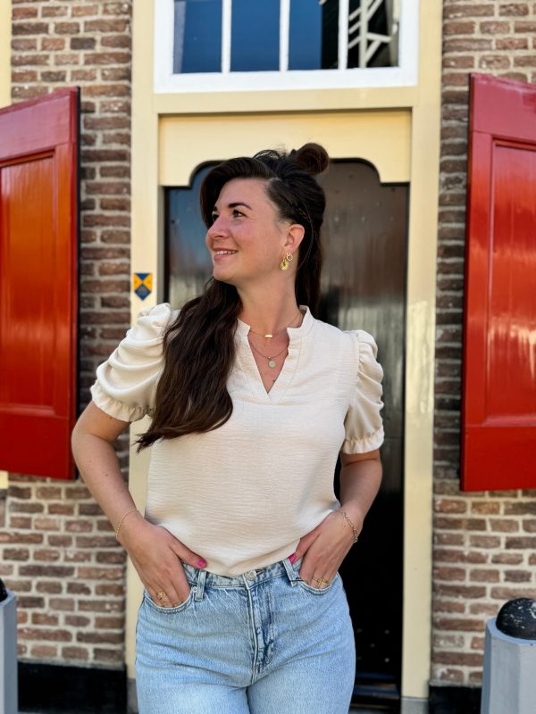 Top Jolijn beige - Afbeelding 7
