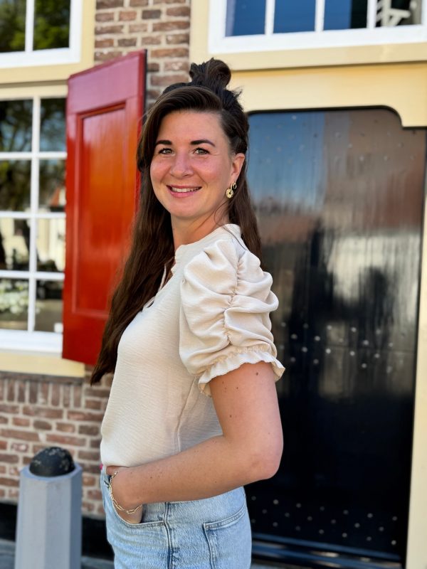 Top Jolijn beige - Afbeelding 2