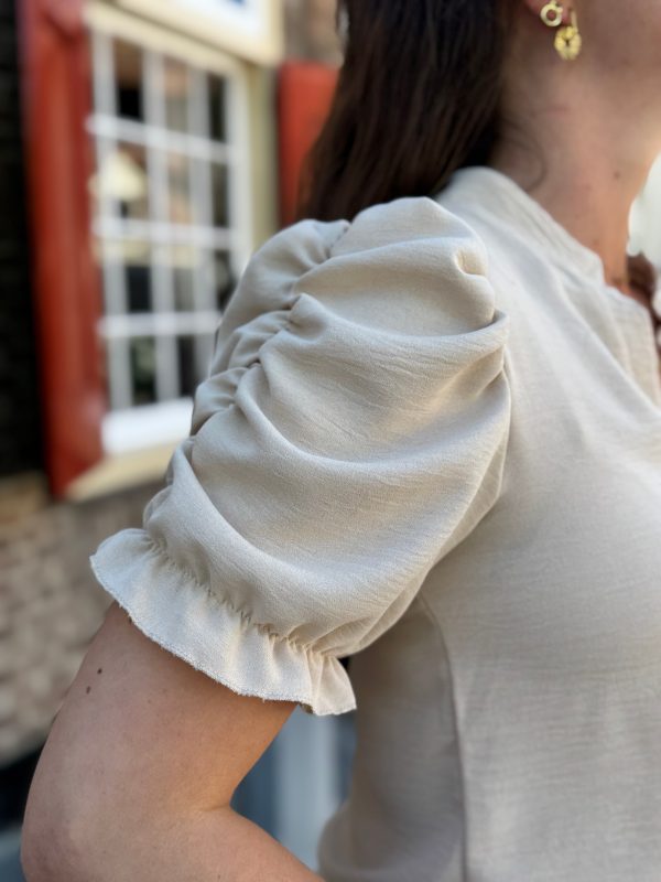 Top Jolijn beige - Afbeelding 4