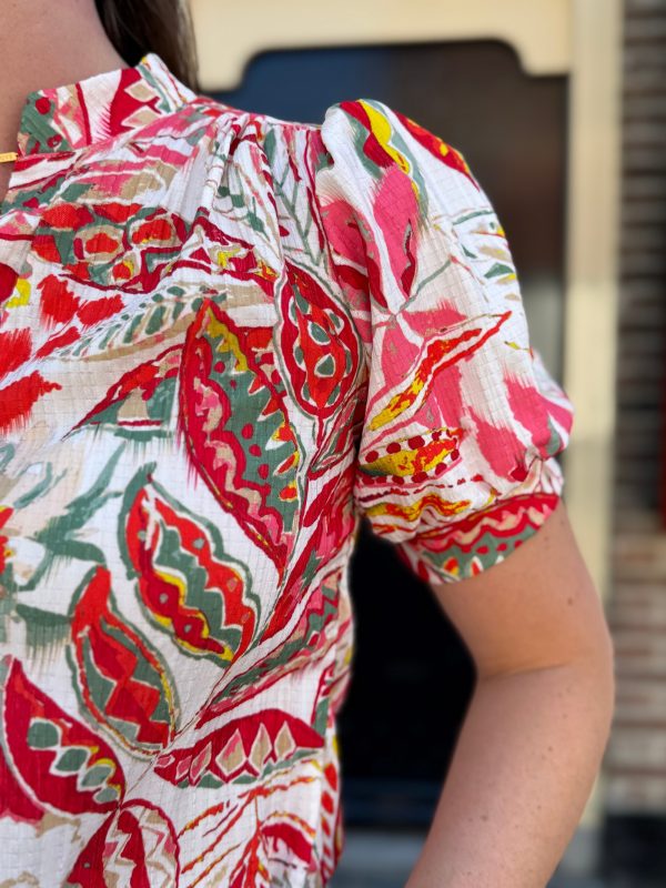 Top tropical rood - Afbeelding 3