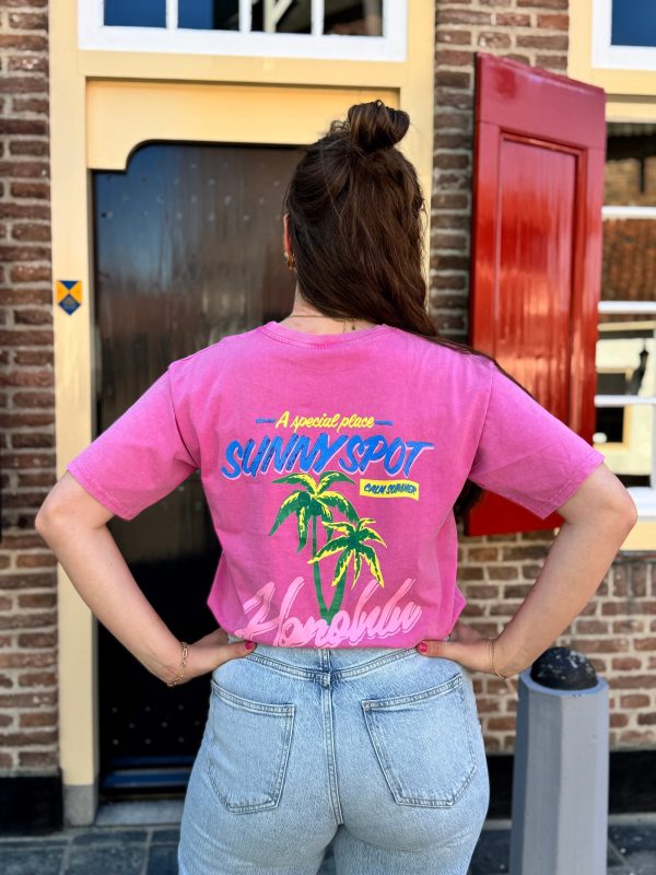 Shirtje Honolulu roze - Afbeelding 2