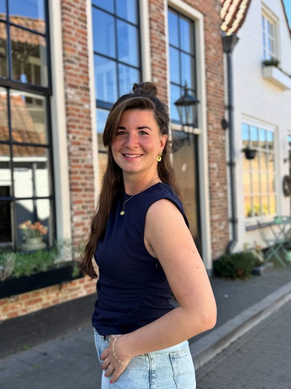 Top Georgina navy - Afbeelding 2
